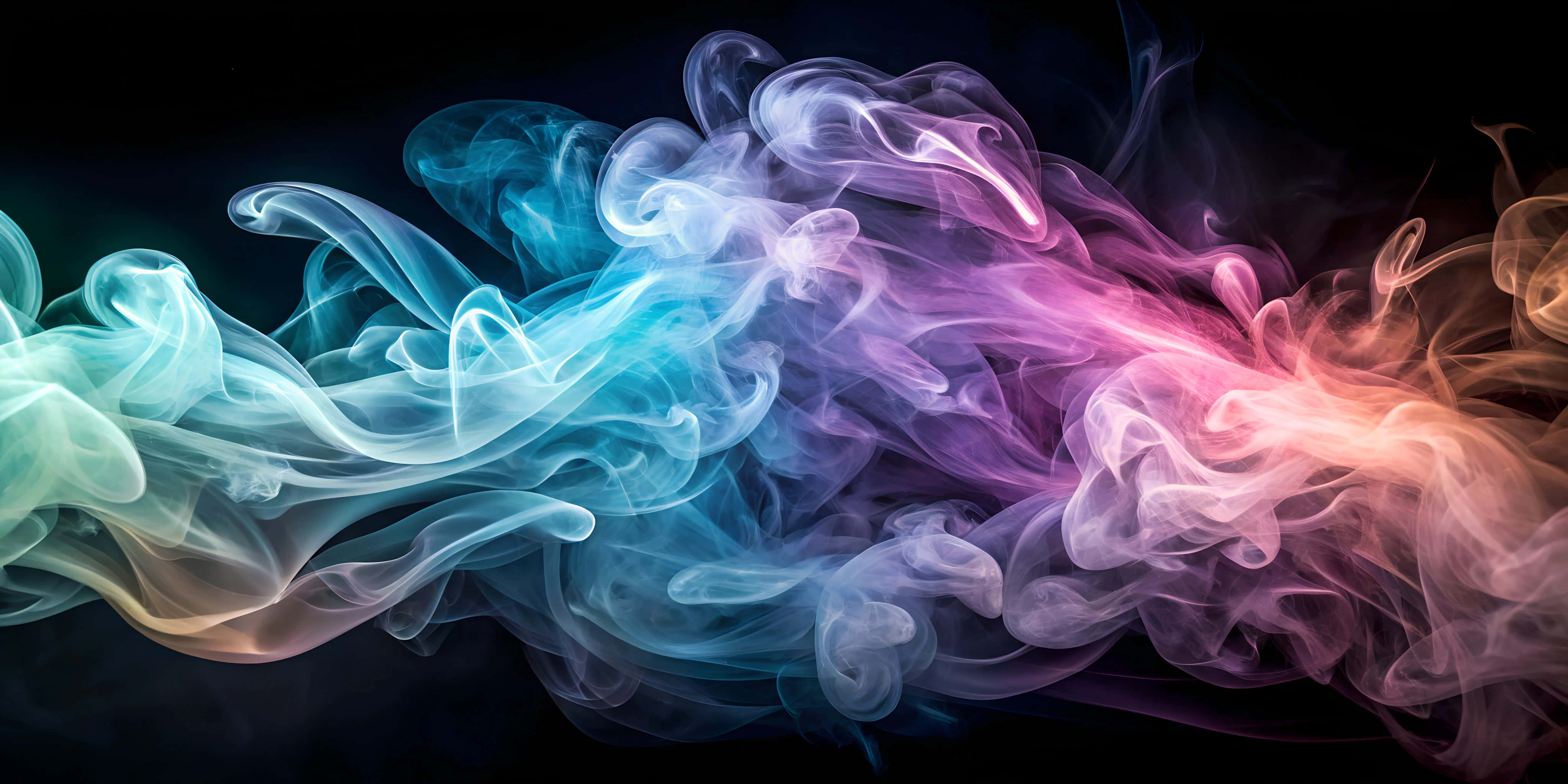teal blue, purple, pink, 4K Desktop Wallpaper