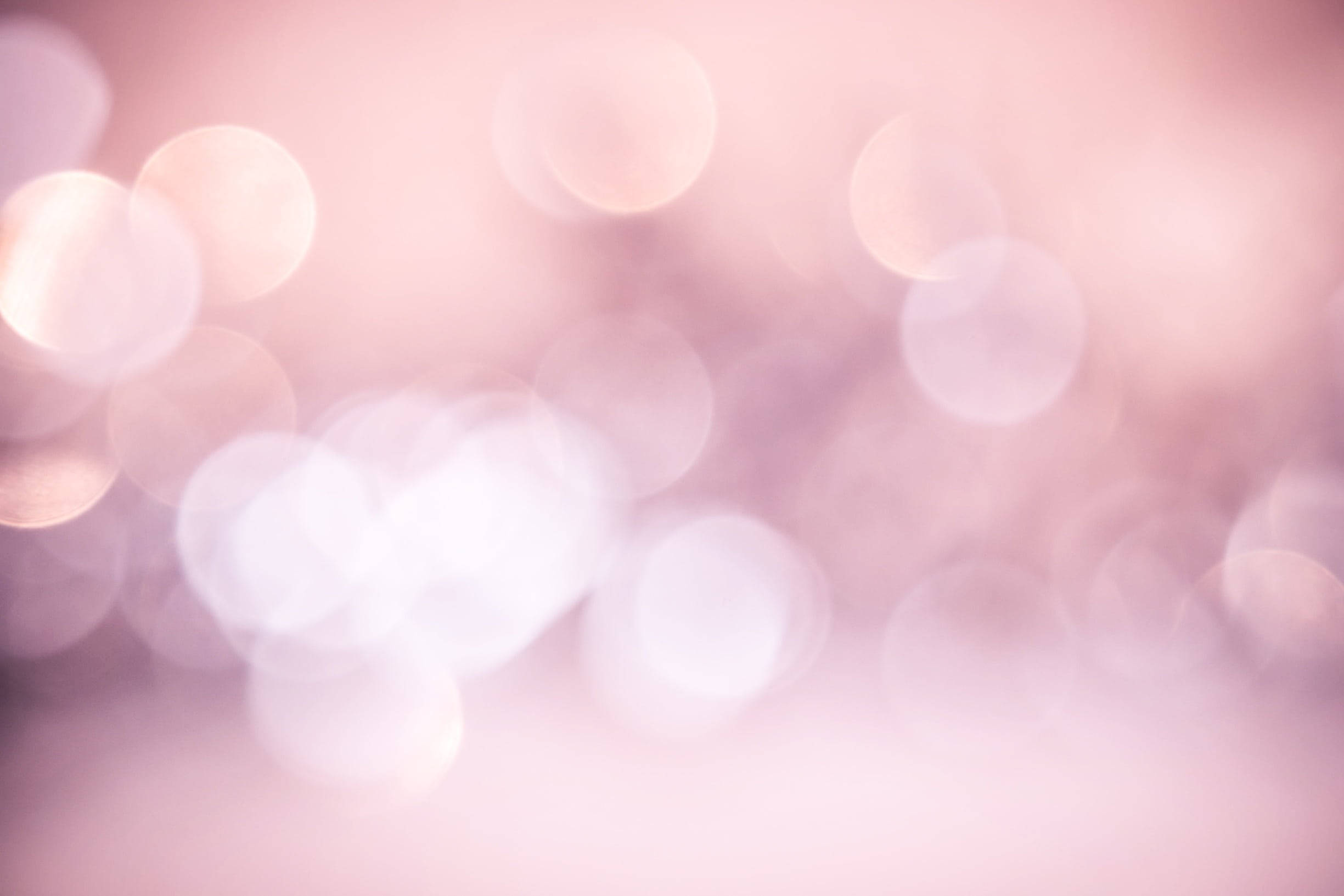 bokeh, soft pink, white bokeh lights, Full HD Desktop Wallpaper