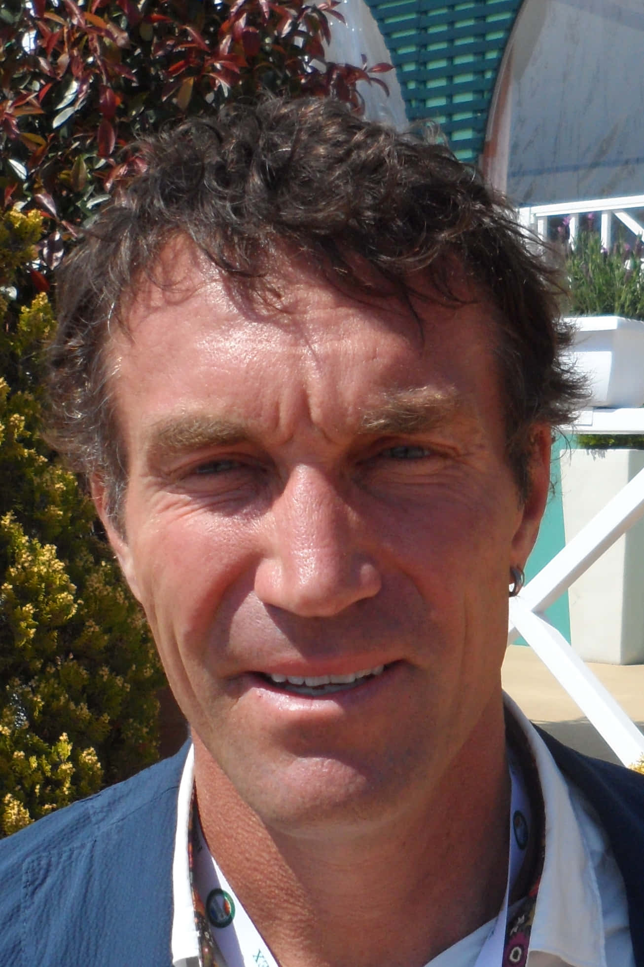 Pat Cash, curly brown hair, blue eyes, Full HD Phone Wallpaper
