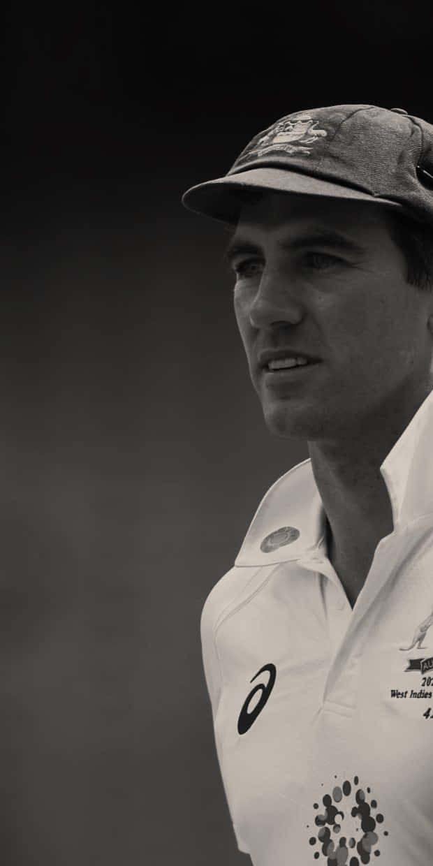 Pat Cummins, cricket player, cap, SD Phone Wallpaper