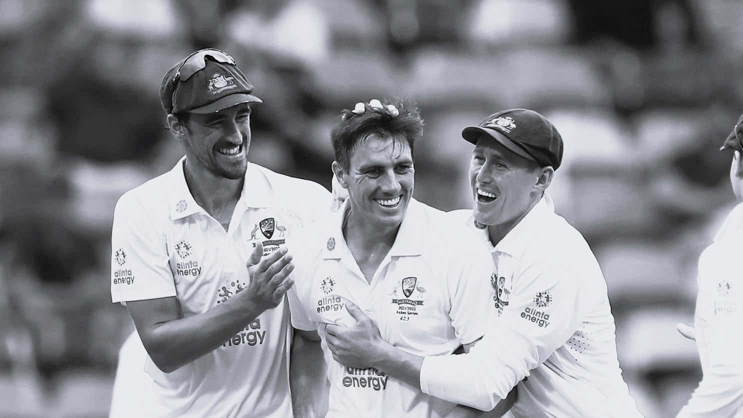 Pat Cummins, cricket players, white uniforms, HD Desktop Wallpaper