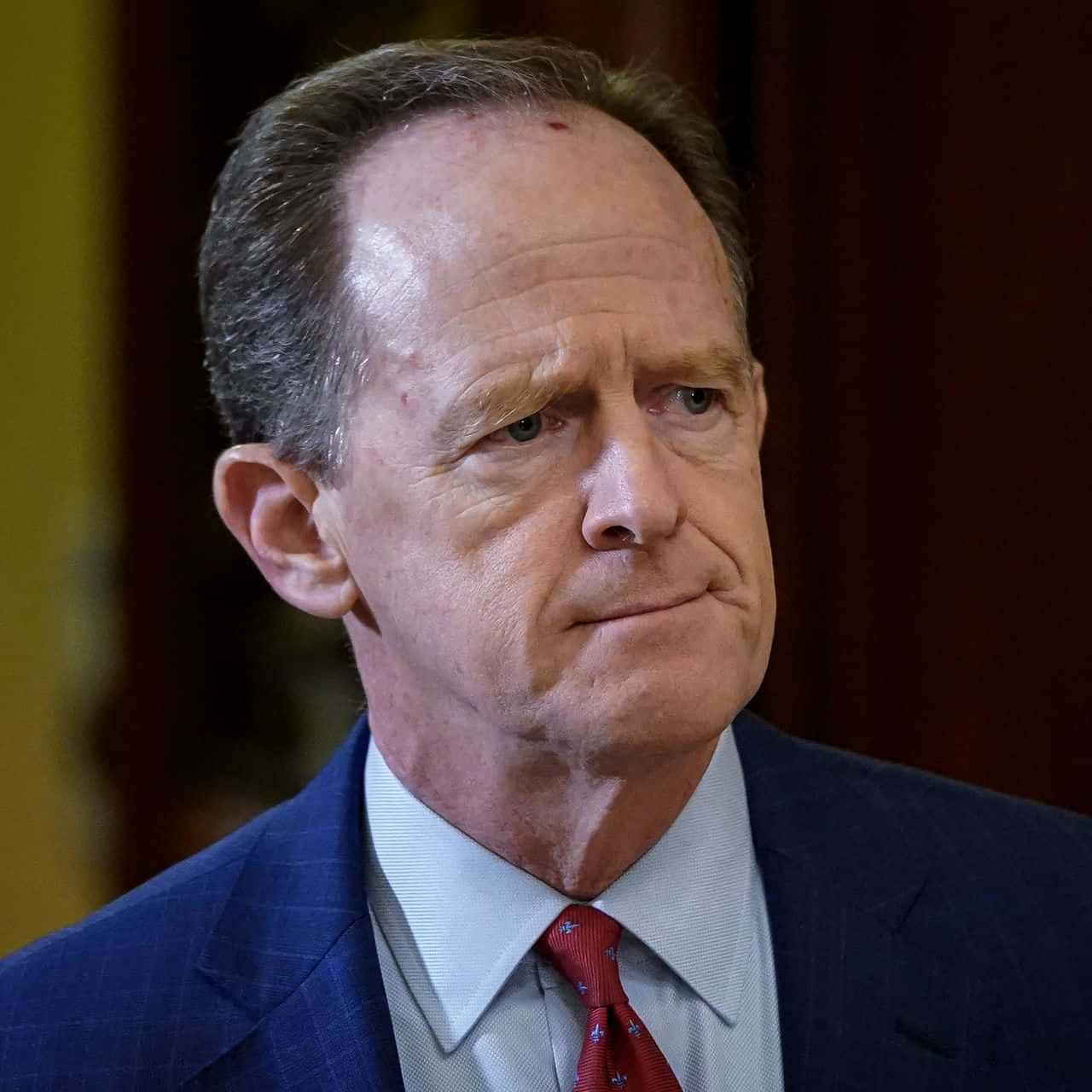 Pat Toomey, blue suit, red tie, HD Desktop Wallpaper
