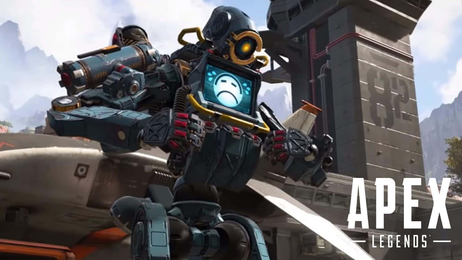 Pathfinder, Apex Legends, robotic character, HD Desktop Wallpaper