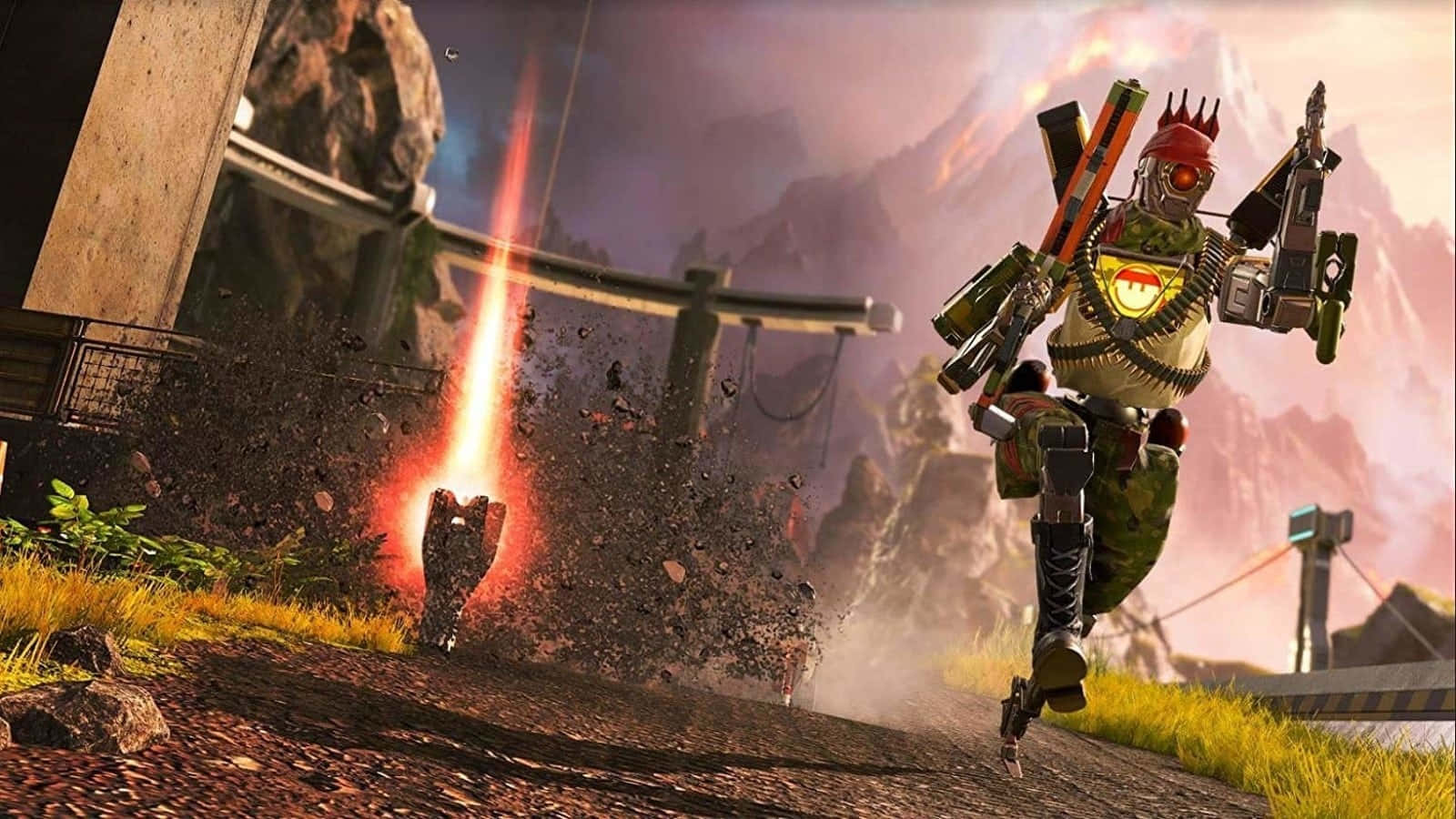 Pathfinder, Apex Legends, robotic soldier, HD Desktop Wallpaper