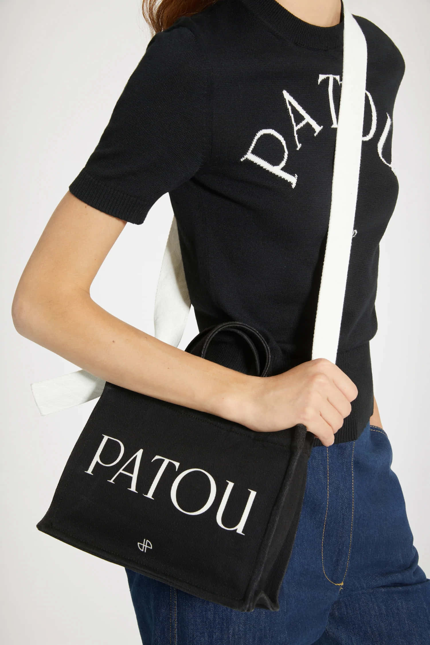 Patou, sling bag, black, Full HD Phone Wallpaper