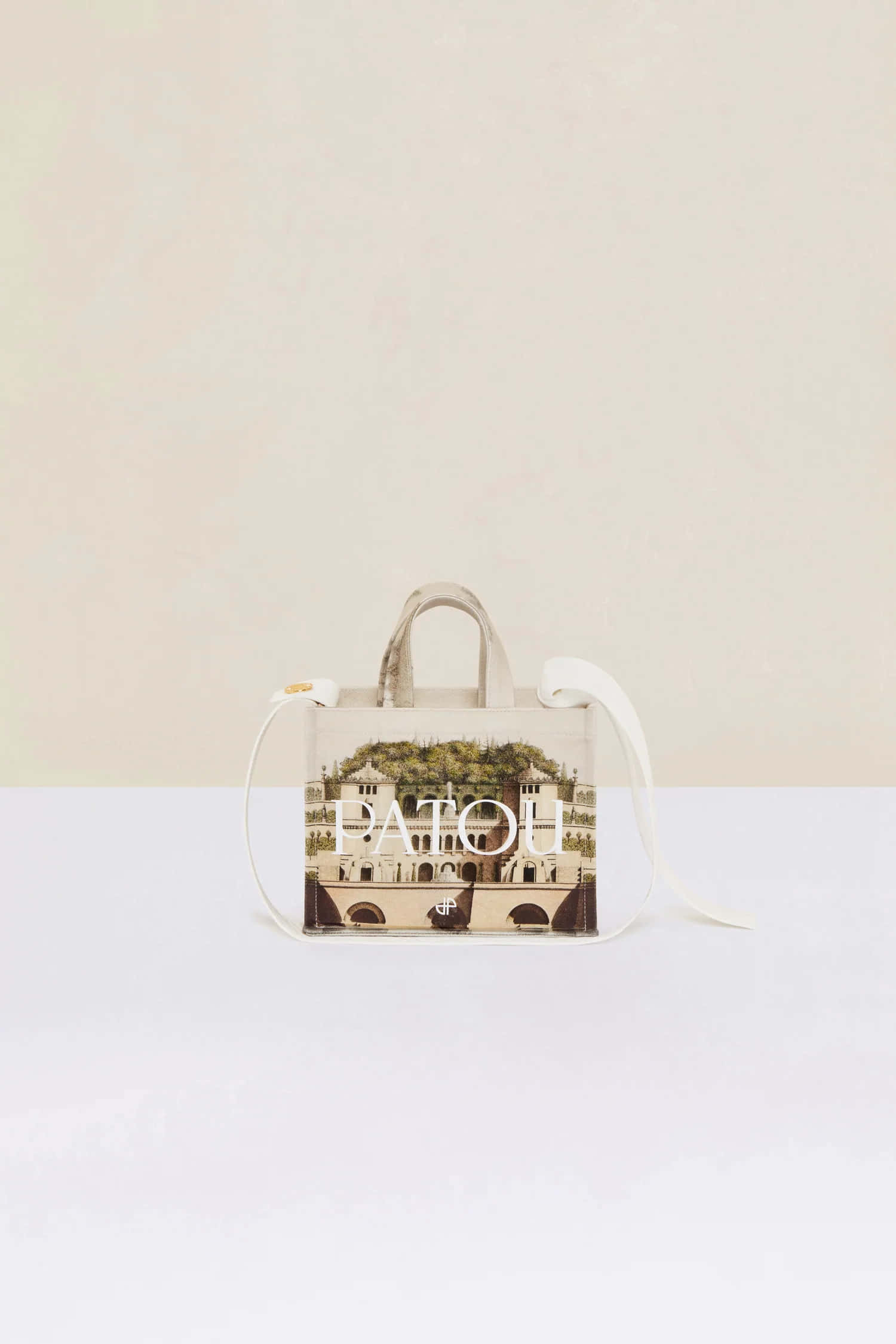 Patou, canvas tote bag, beige, Full HD Phone Wallpaper