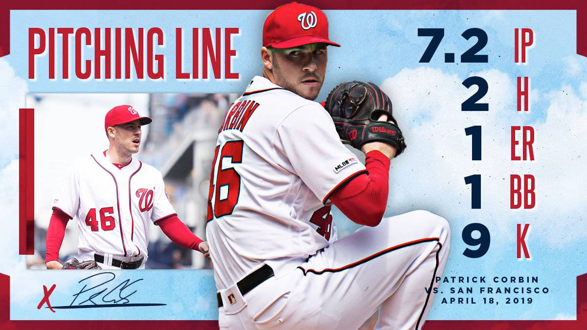 Patrick Corbin, white uniform, mid-pitch, SD Desktop Wallpaper