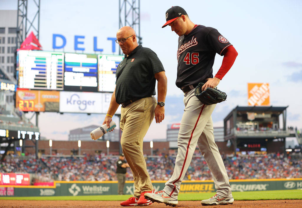 Patrick Corbin, baseball player, coach, SD Desktop Wallpaper