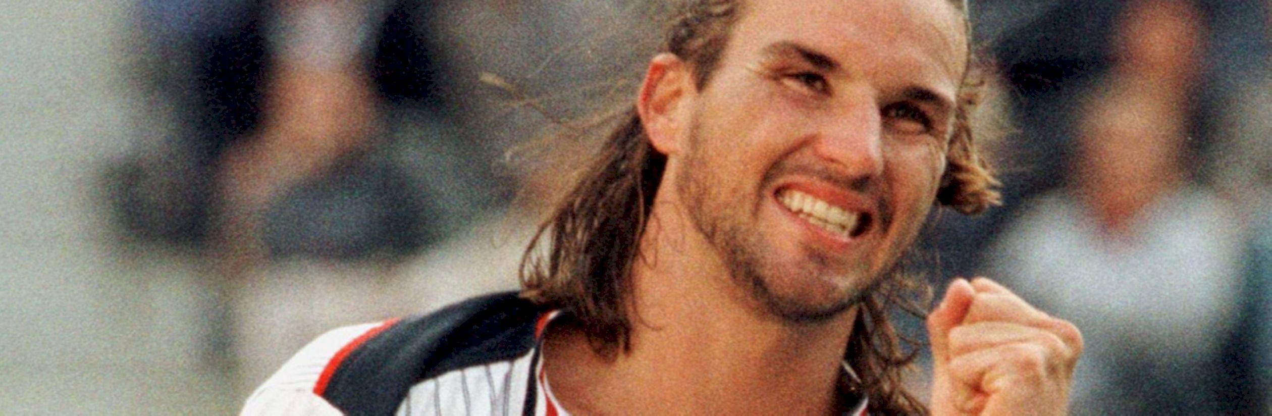 Patrick Rafter, happy fist pump, daytime, Full HD Desktop Wallpaper