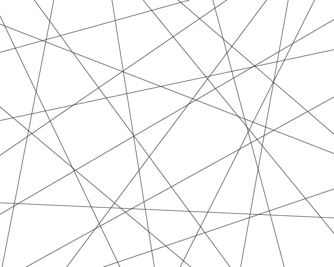 line art, abstract geometric pattern, thin black lines, HD Desktop Wallpaper