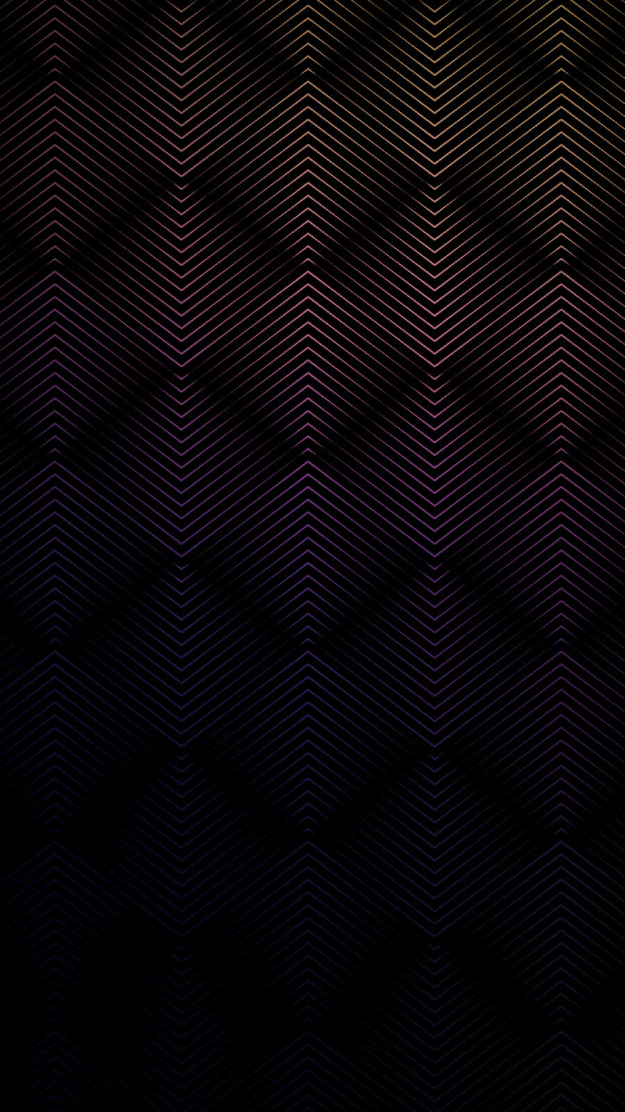 black, purple, zigzag pattern, HD Phone Wallpaper