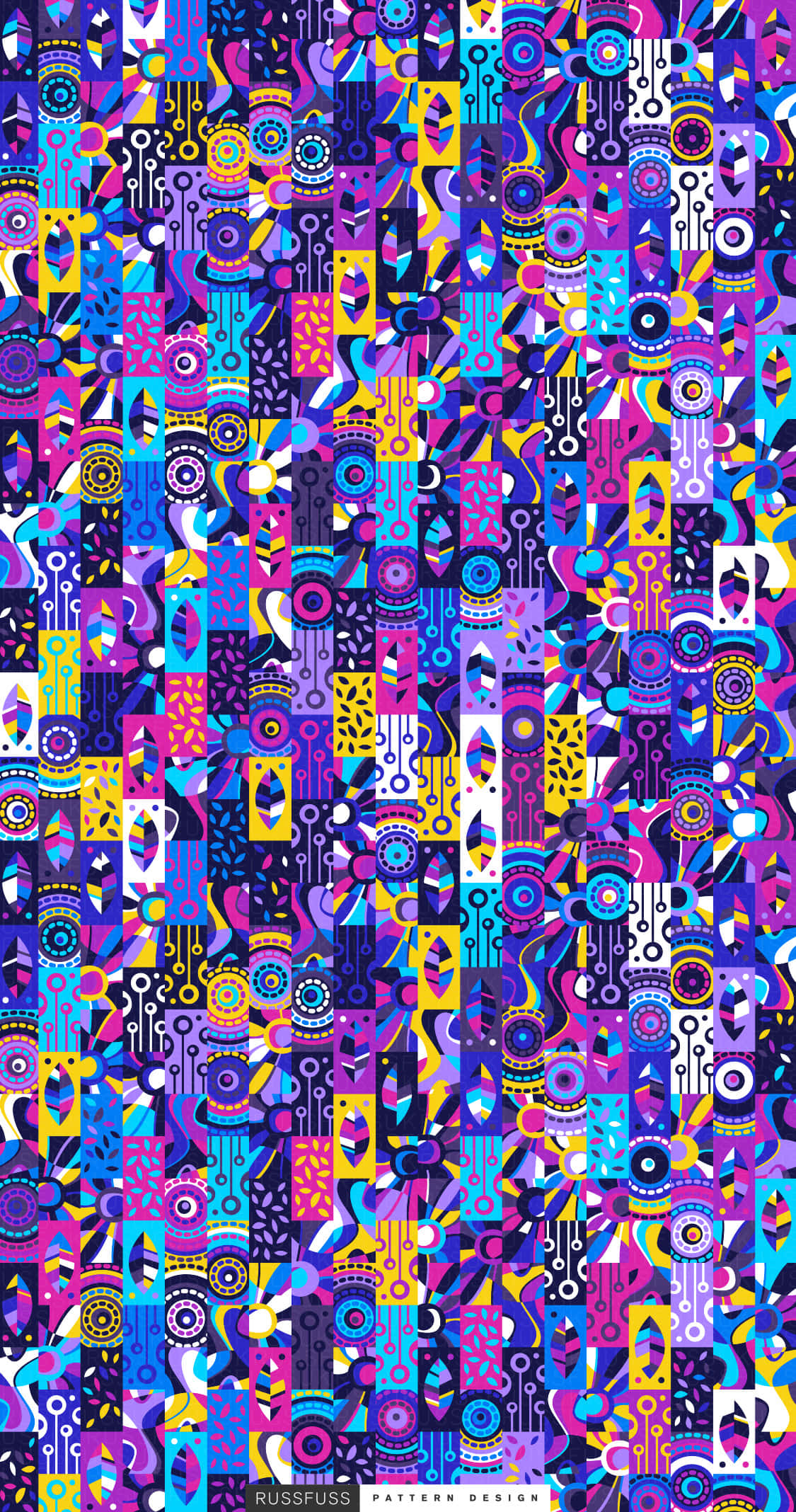 pattern phone, 1125 x 2136, purple, Full HD Phone Wallpaper