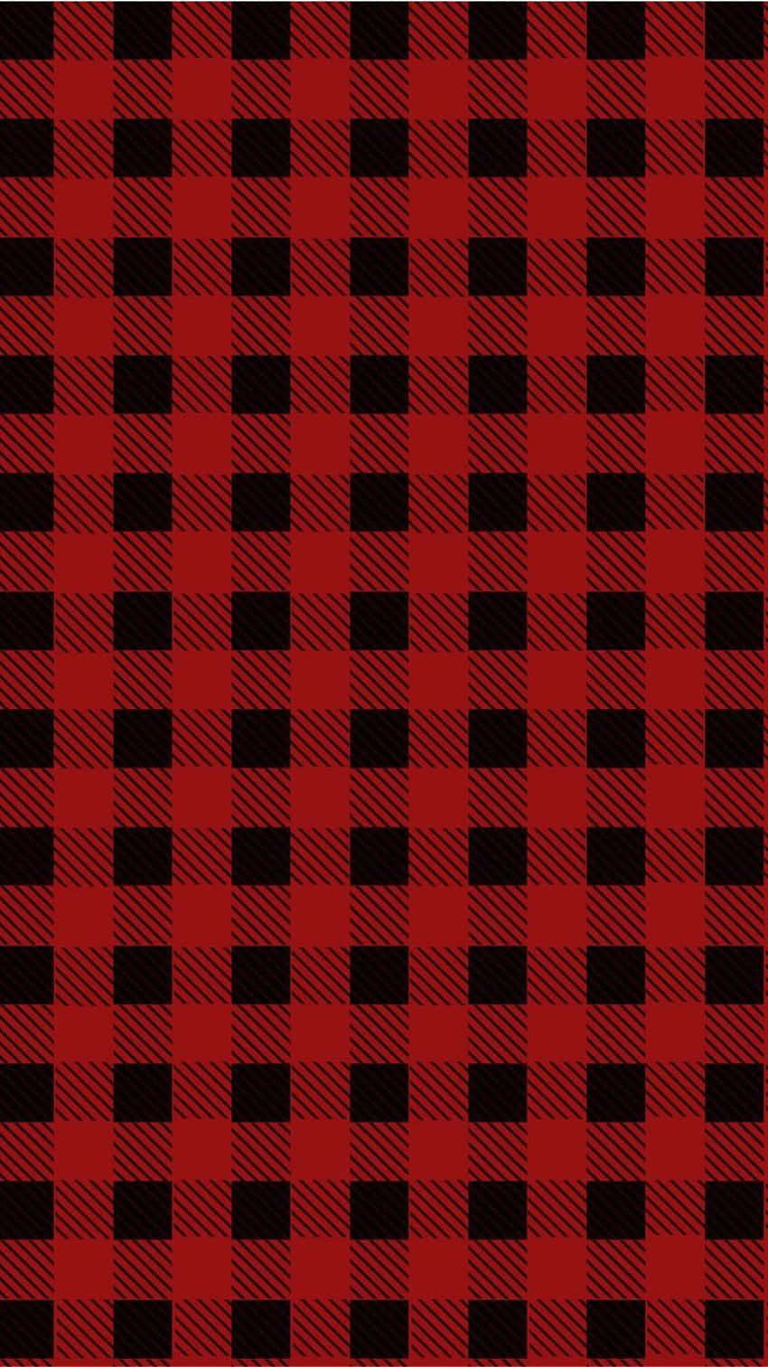 black and red plaid, buffalo check plaid, diagonal stripes, HD Phone Wallpaper
