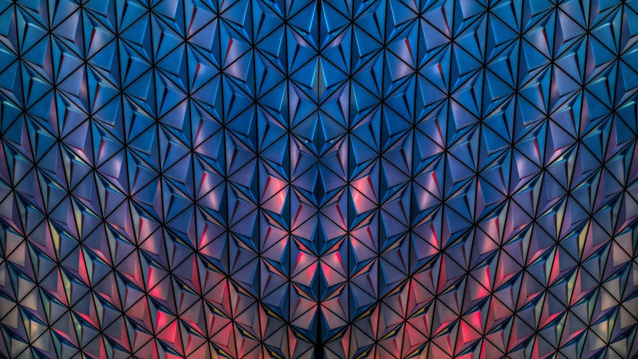 pattern phone, blue, red, HD Desktop Wallpaper