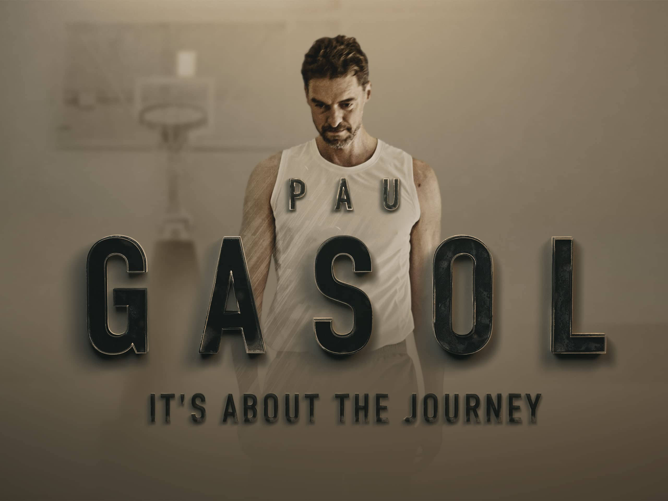 Pau Gasol, IT'S ABOUT THE JOURNEY, white jersey, 2K Desktop Wallpaper