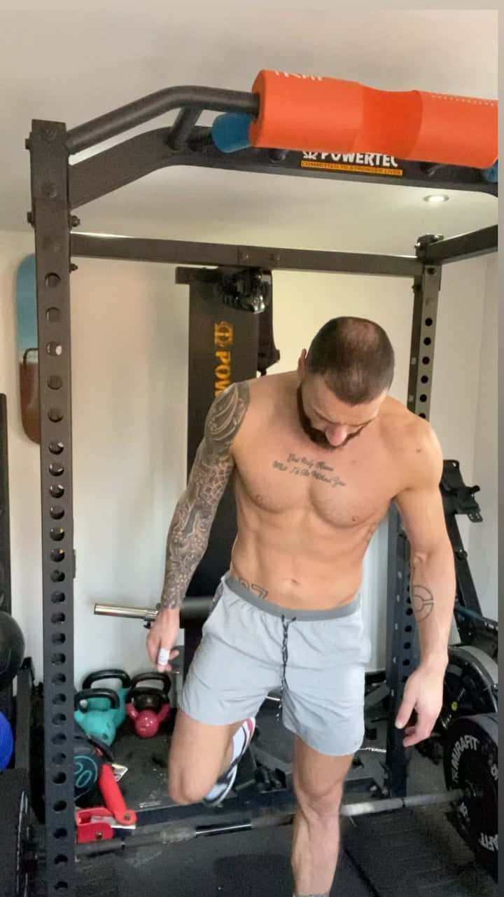Paul Craig, mid leg training, single-leg squat, HD Phone Wallpaper