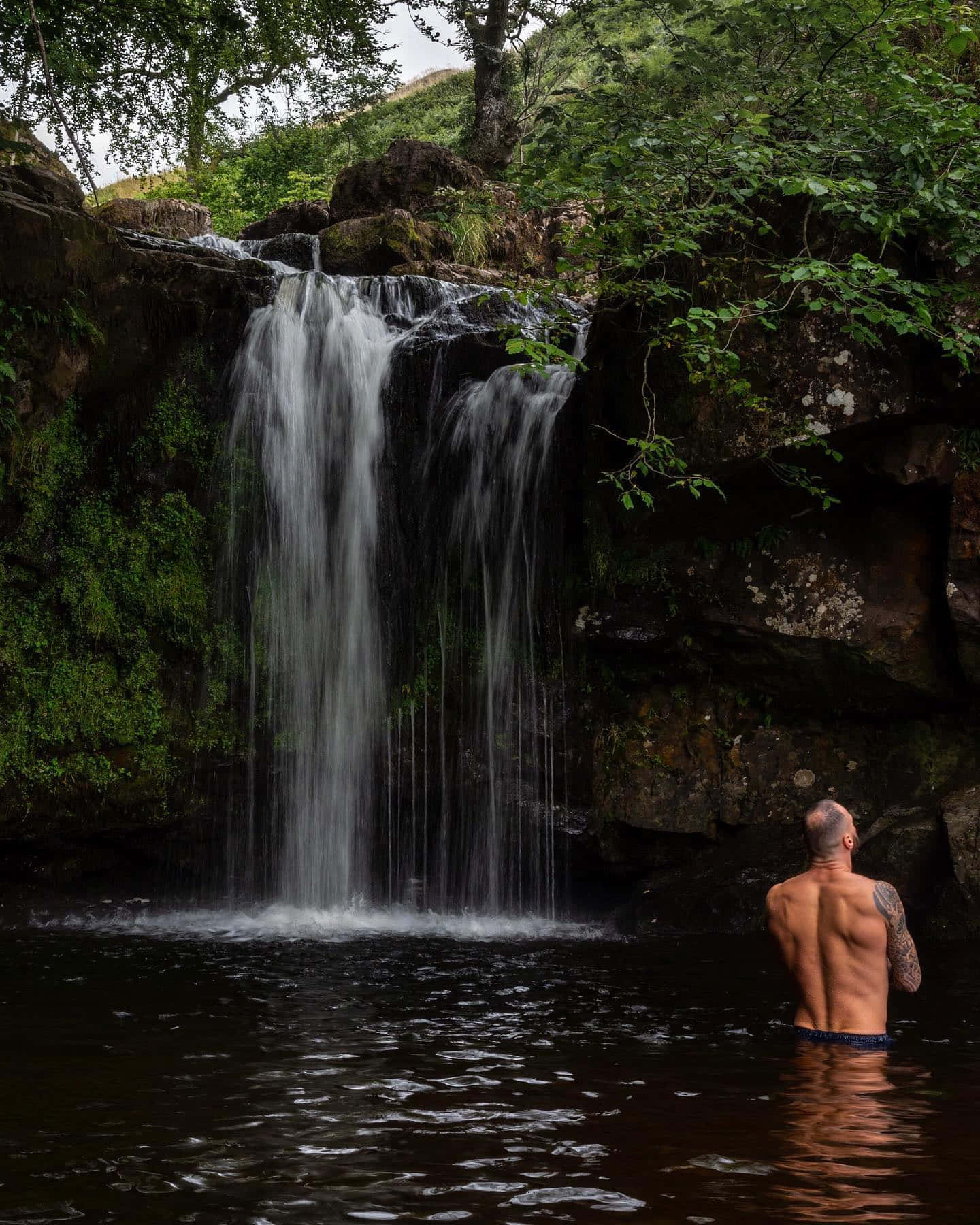 Paul Craig, river, waterfall, HD Phone Wallpaper