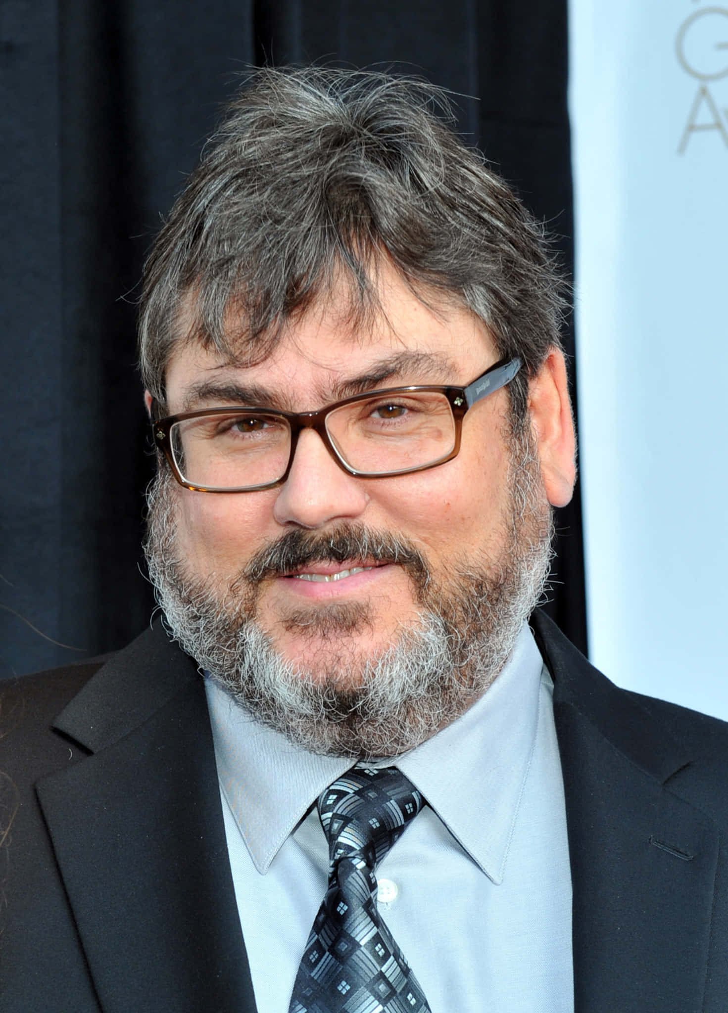 Paul Dini, graying hair, beard, Full HD Phone Wallpaper