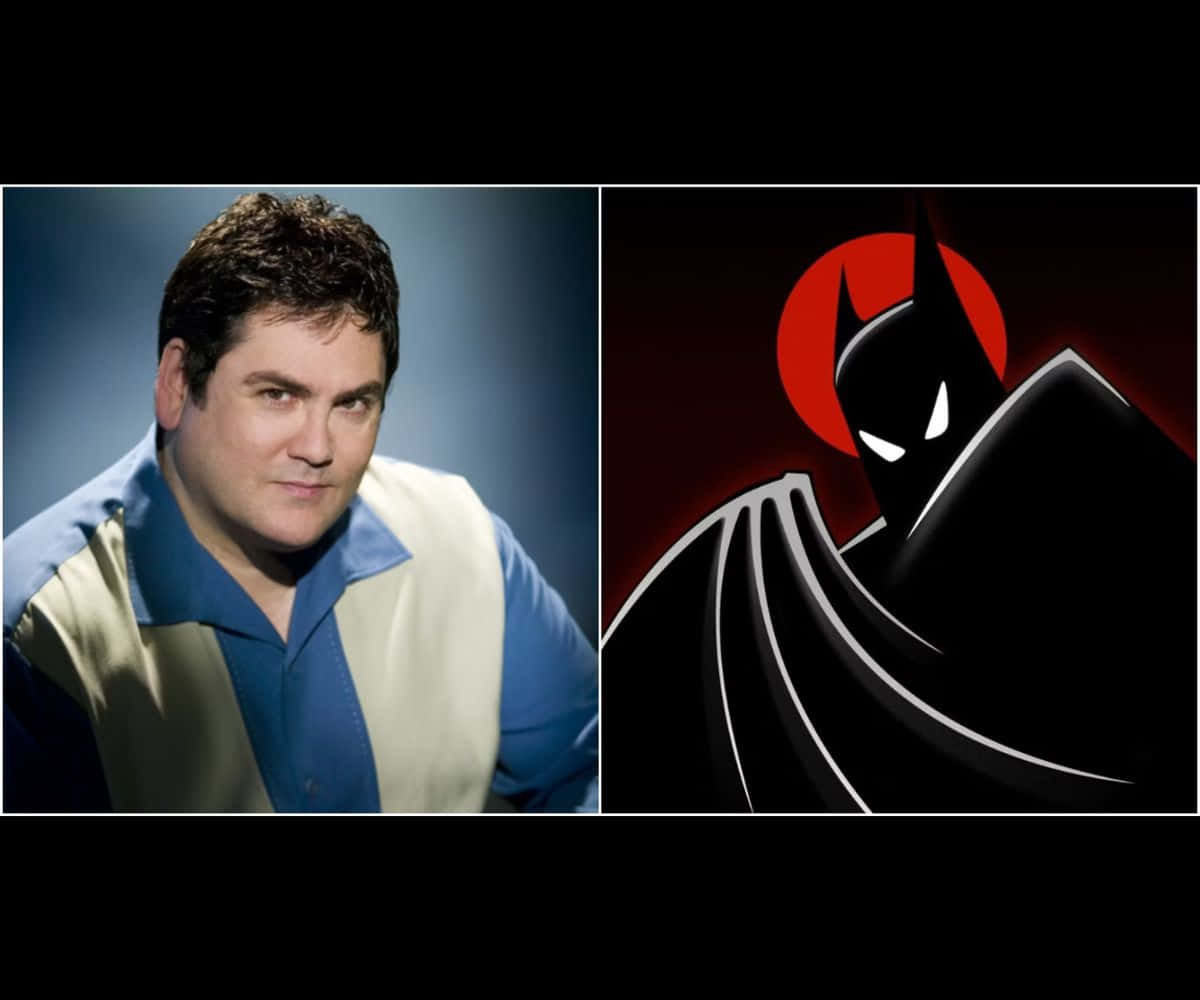 Paul Dini, blue shirt, beige vest, SD Desktop Wallpaper
