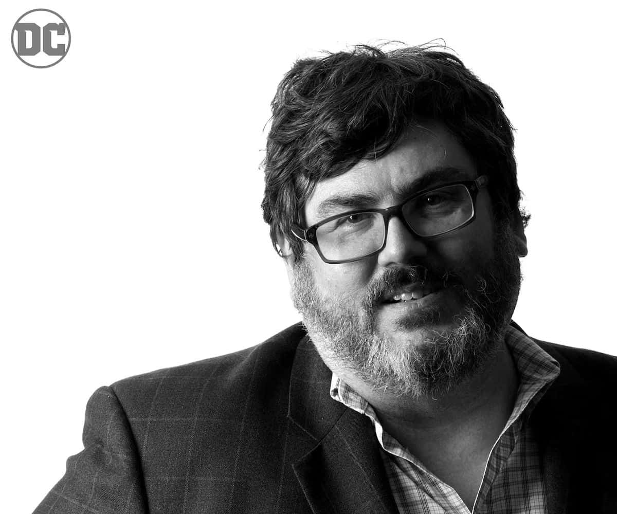 Paul Dini, bearded man, glasses, SD Desktop Wallpaper