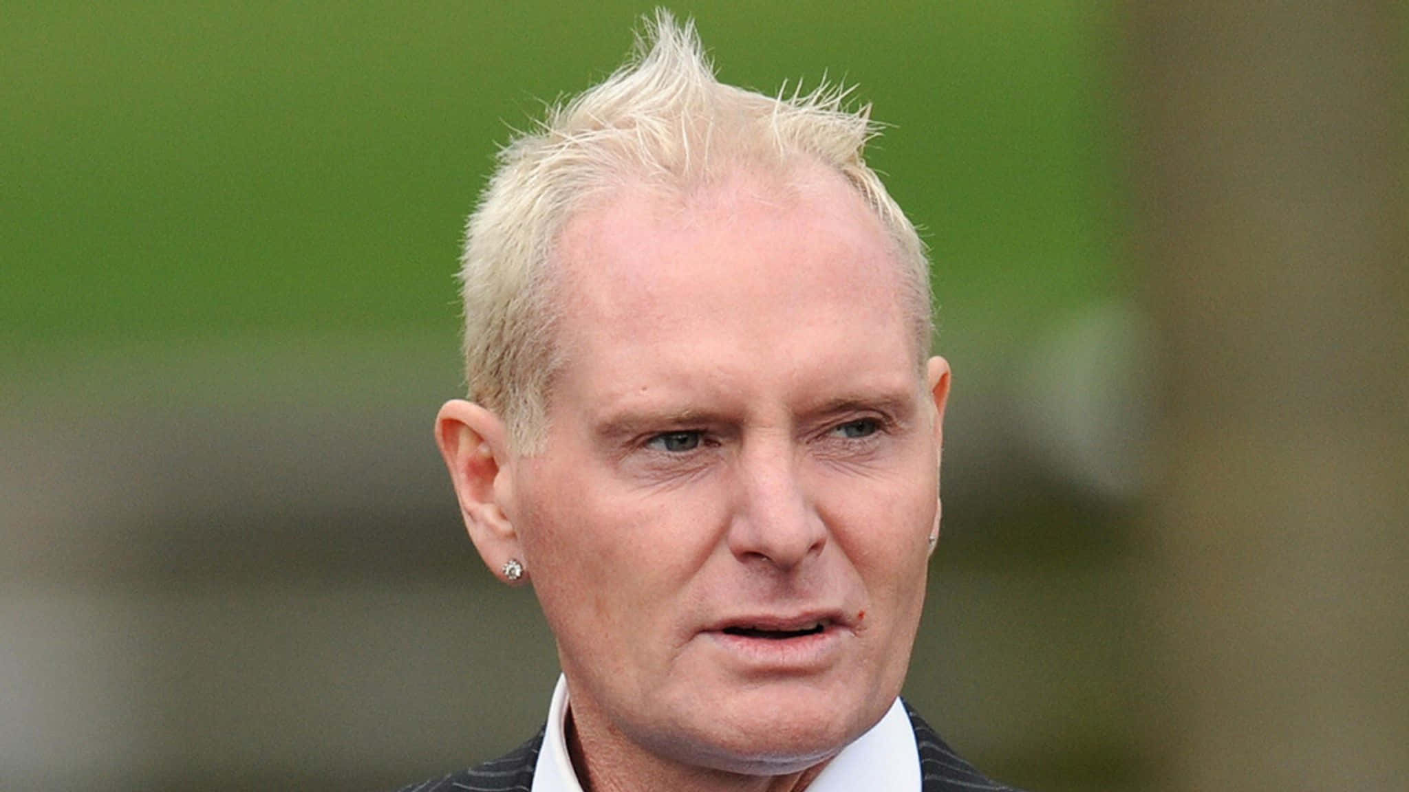 Paul Gascoigne, spiky blonde hair, piercing blue eyes, Full HD Desktop Wallpaper