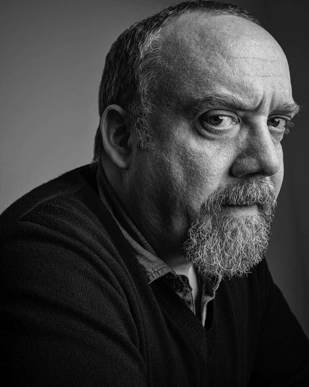 Paul Giamatti, black suit, blue tie, HD Phone Wallpaper