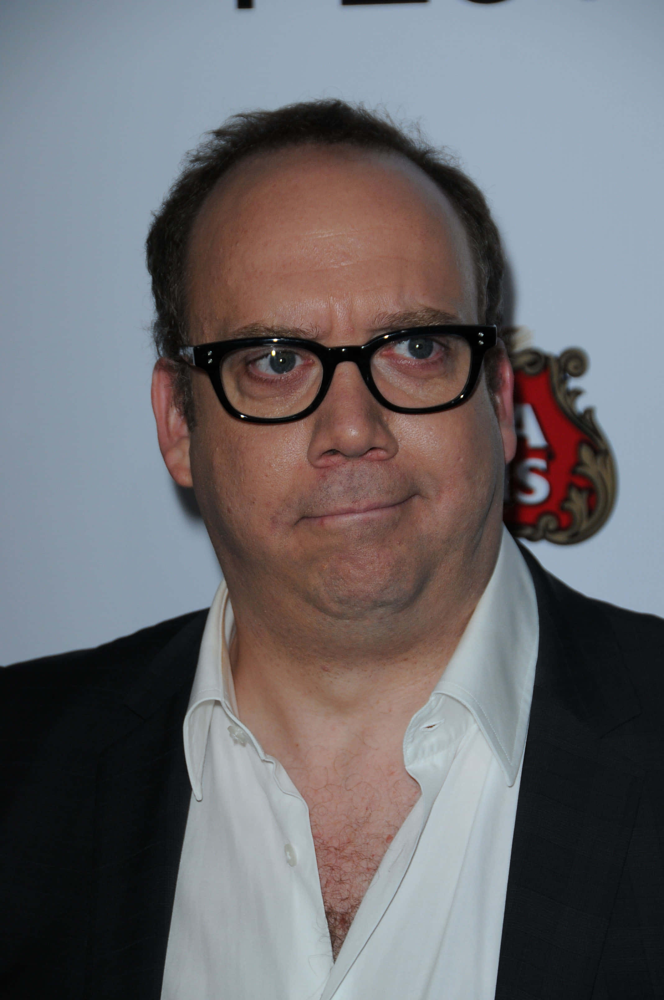 Paul Giamatti, black suit, white shirt, 2K Phone Wallpaper