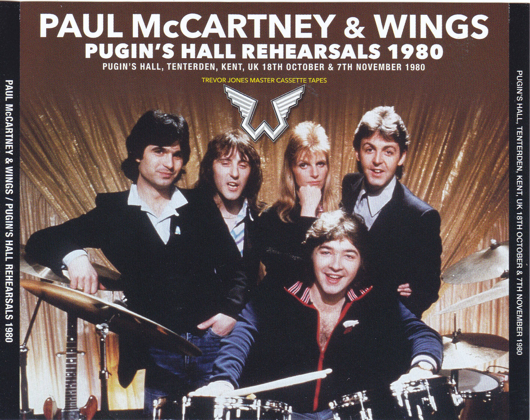 Paul McCartney And Wings, drums, guitars, HD Desktop Wallpaper