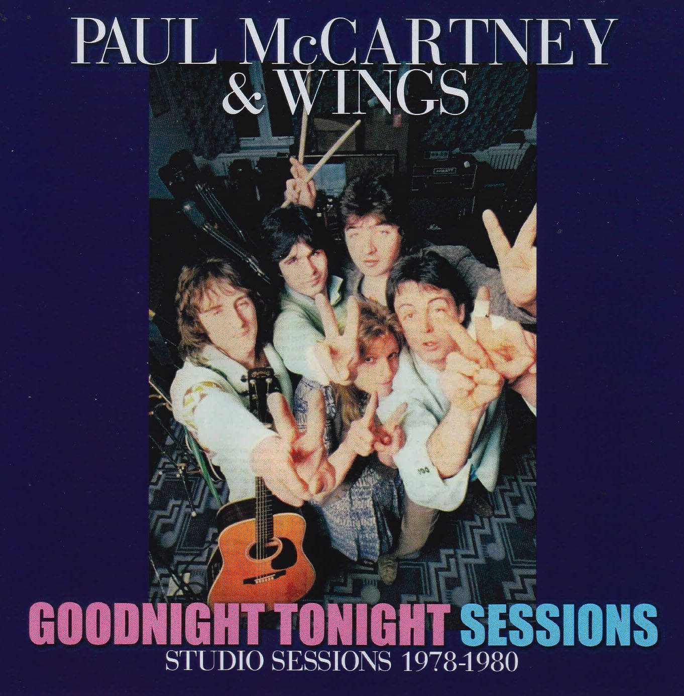 Paul McCartney And Wings, studio, guitar, HD Phone Wallpaper