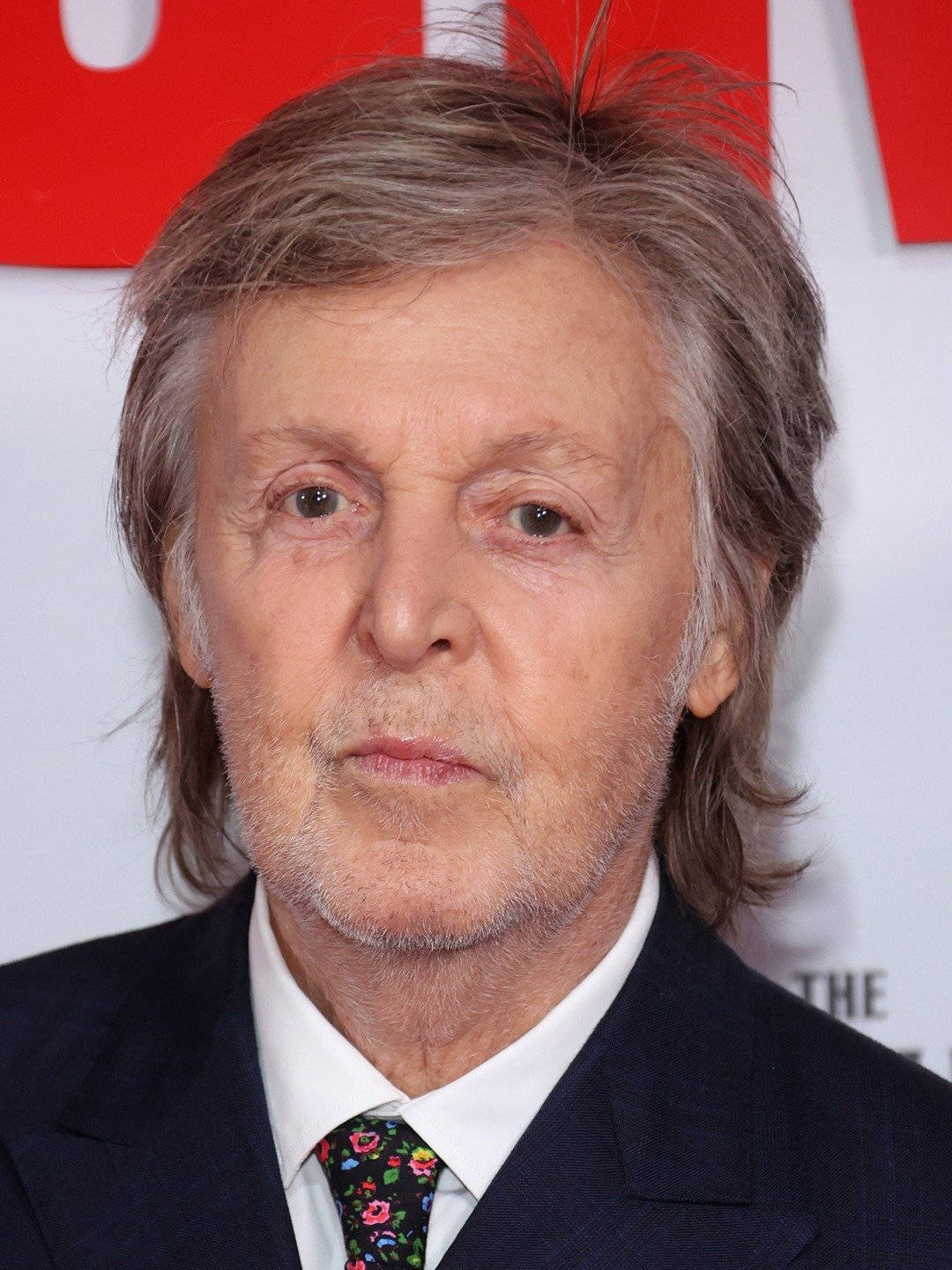Paul McCartney, gray hair, dark suit, HD Phone Wallpaper