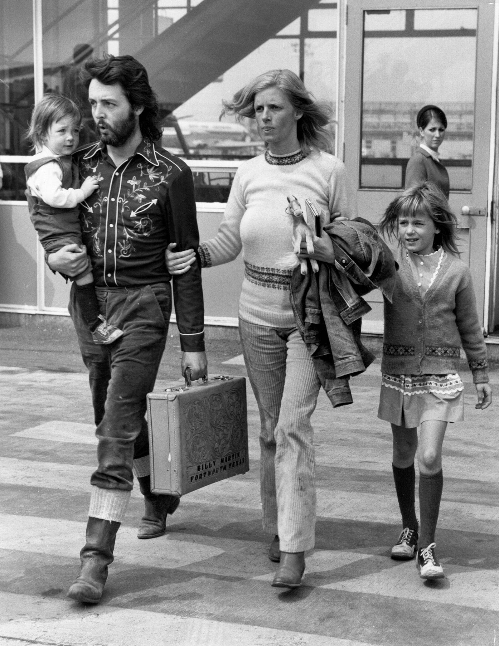Paul McCartney, family, man, Full HD Phone Wallpaper