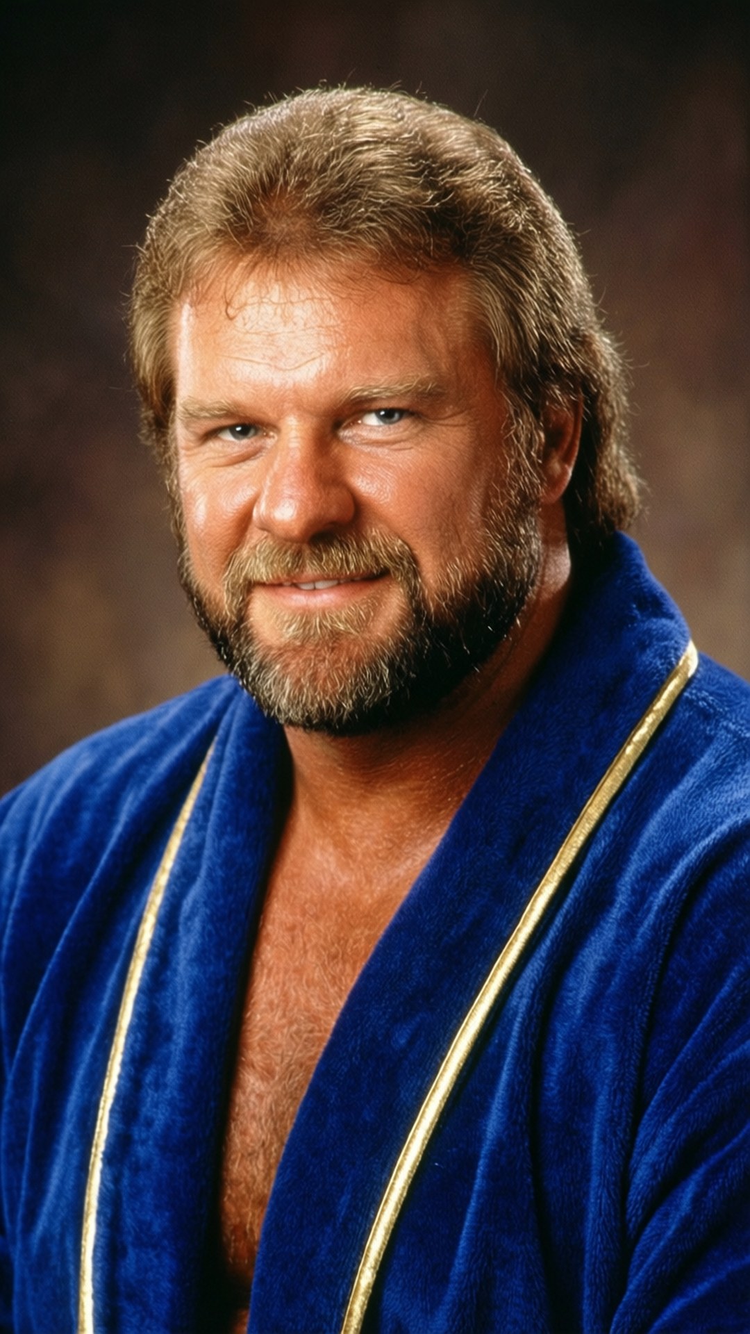 Paul Orndorff, 1980s, retro studio portrait, Full HD Phone Wallpaper