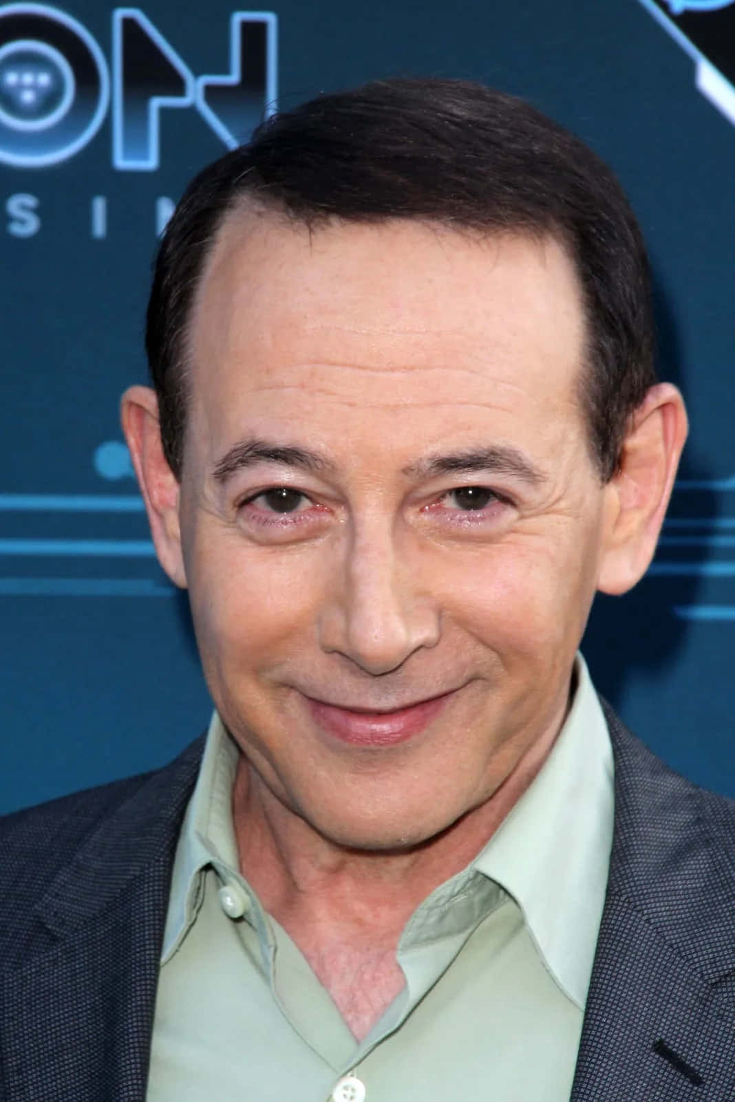 Paul Reubens, vintage striped shirt, suit, HD Phone Wallpaper