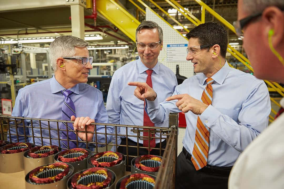 Paul Ryan, cupcake factory, safety glasses, SD Desktop Wallpaper