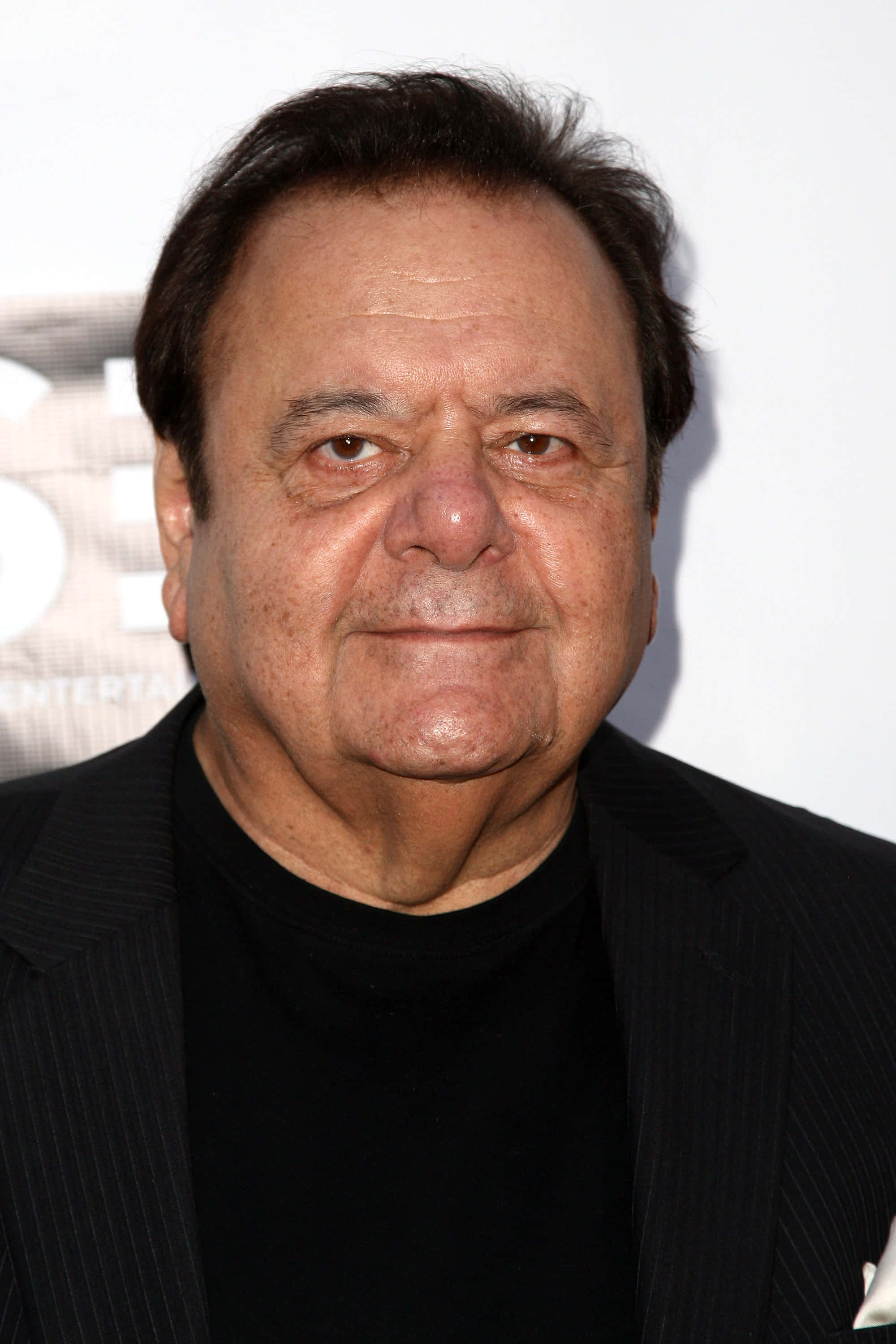 Paul Sorvino, Popcorn movie, black pinstripe suit, 2K Phone Wallpaper