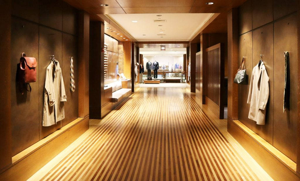 Paul Stuart, Pathway, luxury clothing store, SD Desktop Wallpaper