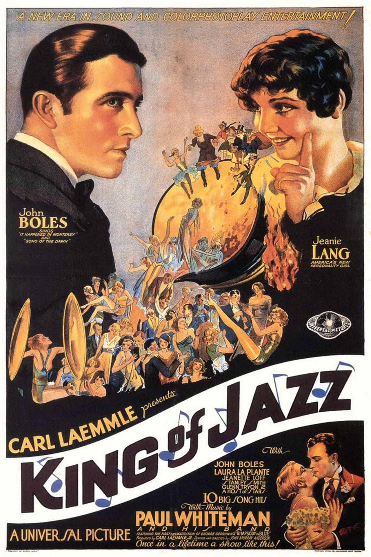 Paul Whiteman, 1920s jazz, glamorous actors, Full HD Phone Wallpaper
