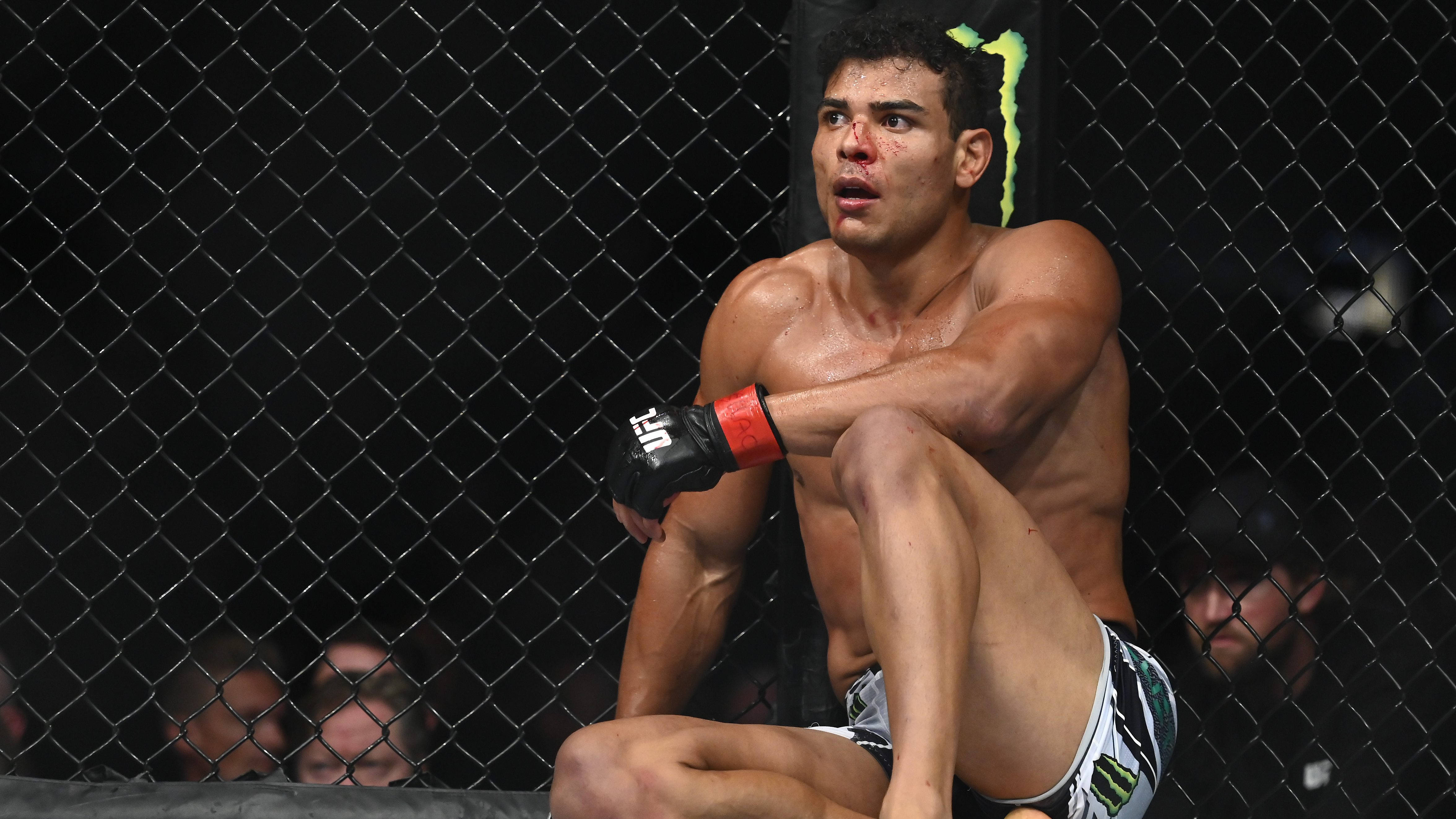 Paulo Costa, UFC fighter, cage fence, 4K Desktop Wallpaper