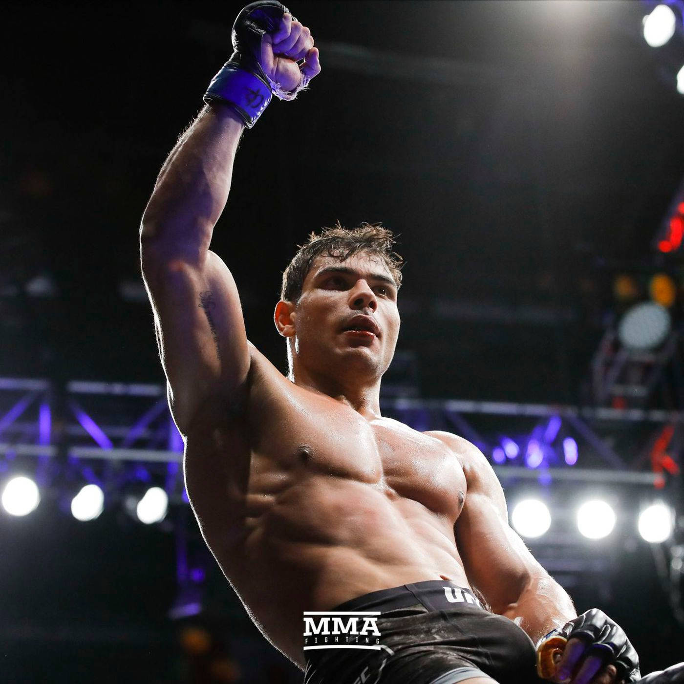 Paulo Costa, MMA fighter, gloved fist, HD Desktop Wallpaper