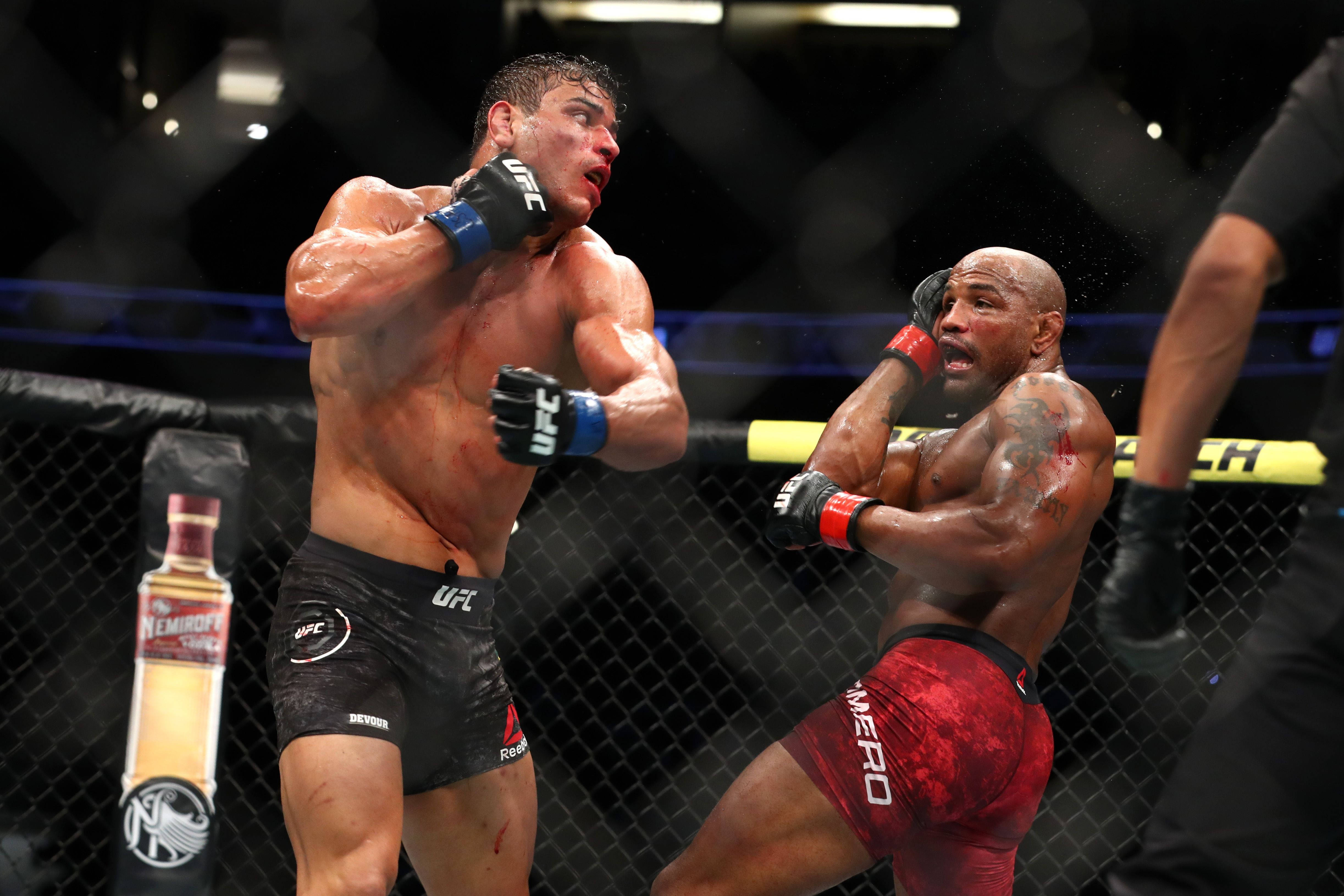 Paulo Costa, MMA fighters, cage, 4K Desktop Wallpaper