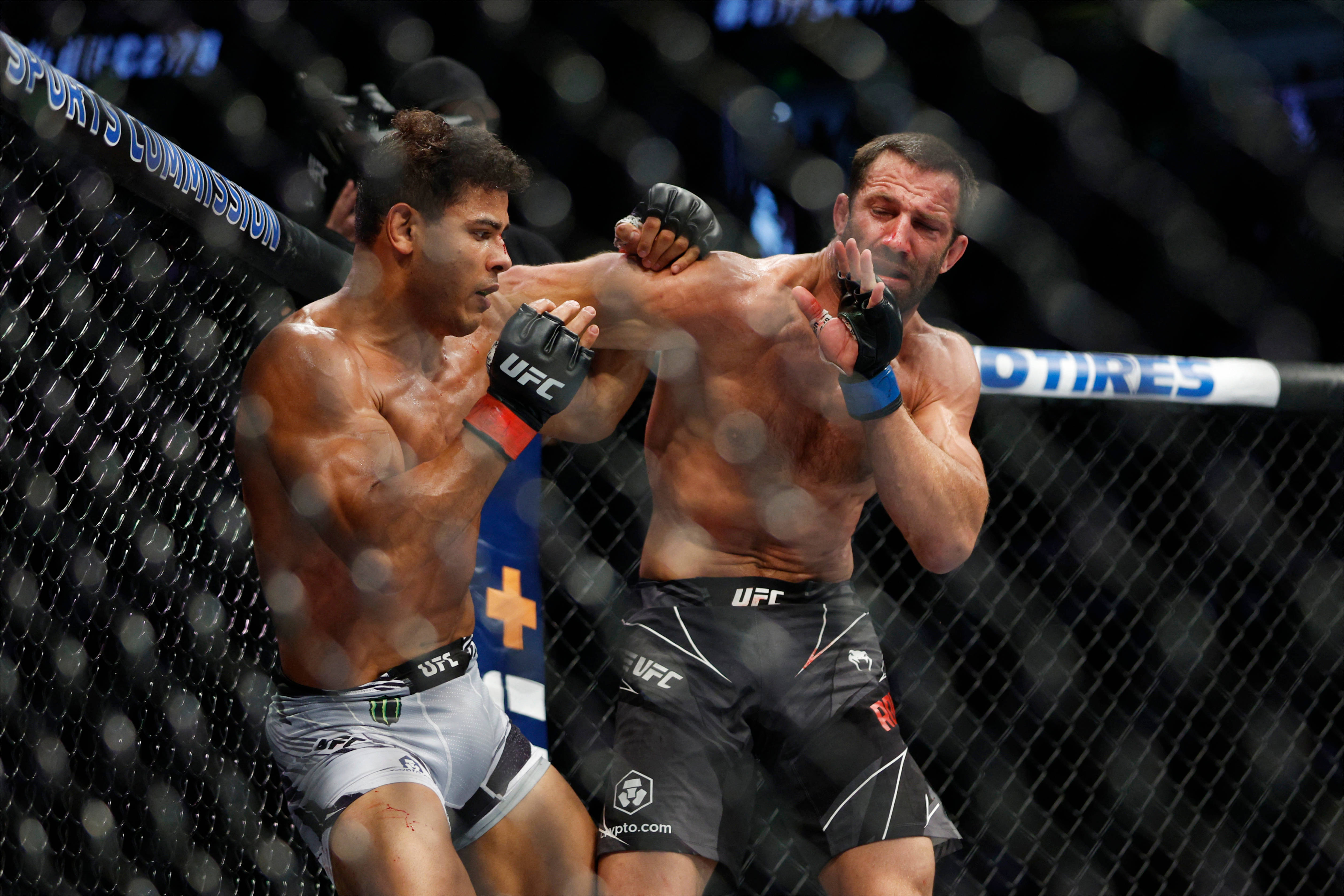 Paulo Costa, MMA fighters, cage, 4K Desktop Wallpaper
