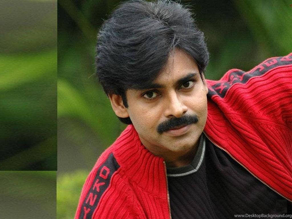 Pawan Kalyan, red ribbed jacket, black shirt, SD Desktop Wallpaper