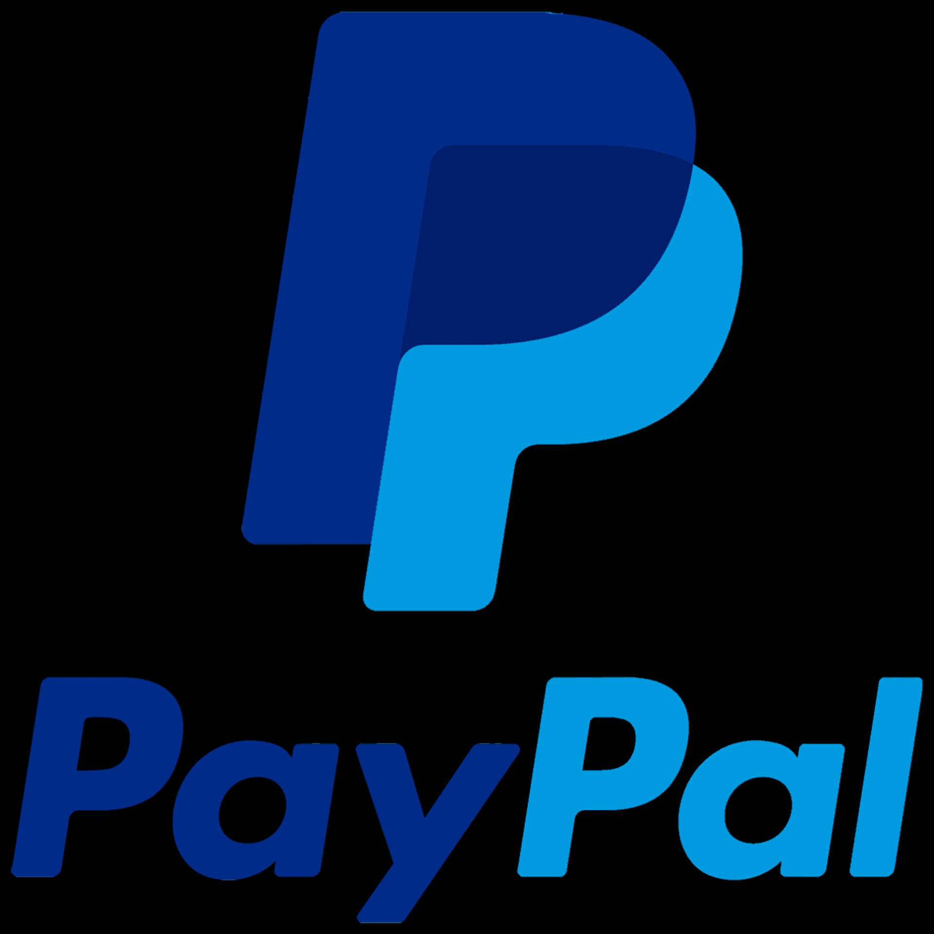 PayPal, blue P, gradient shading, Full HD Desktop Wallpaper