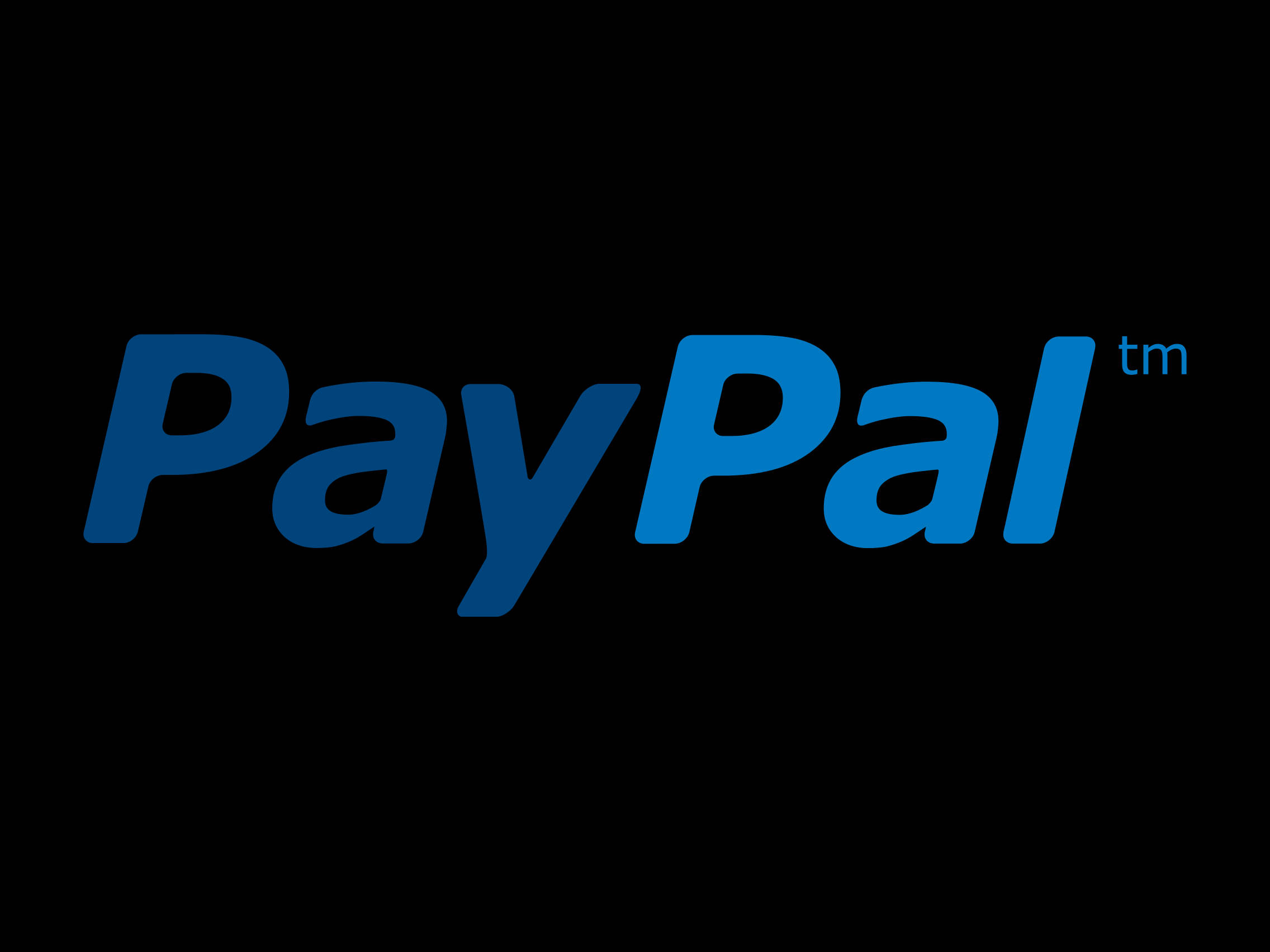 PayPal, 2012 logo, gradient blue text, Full HD Desktop Wallpaper