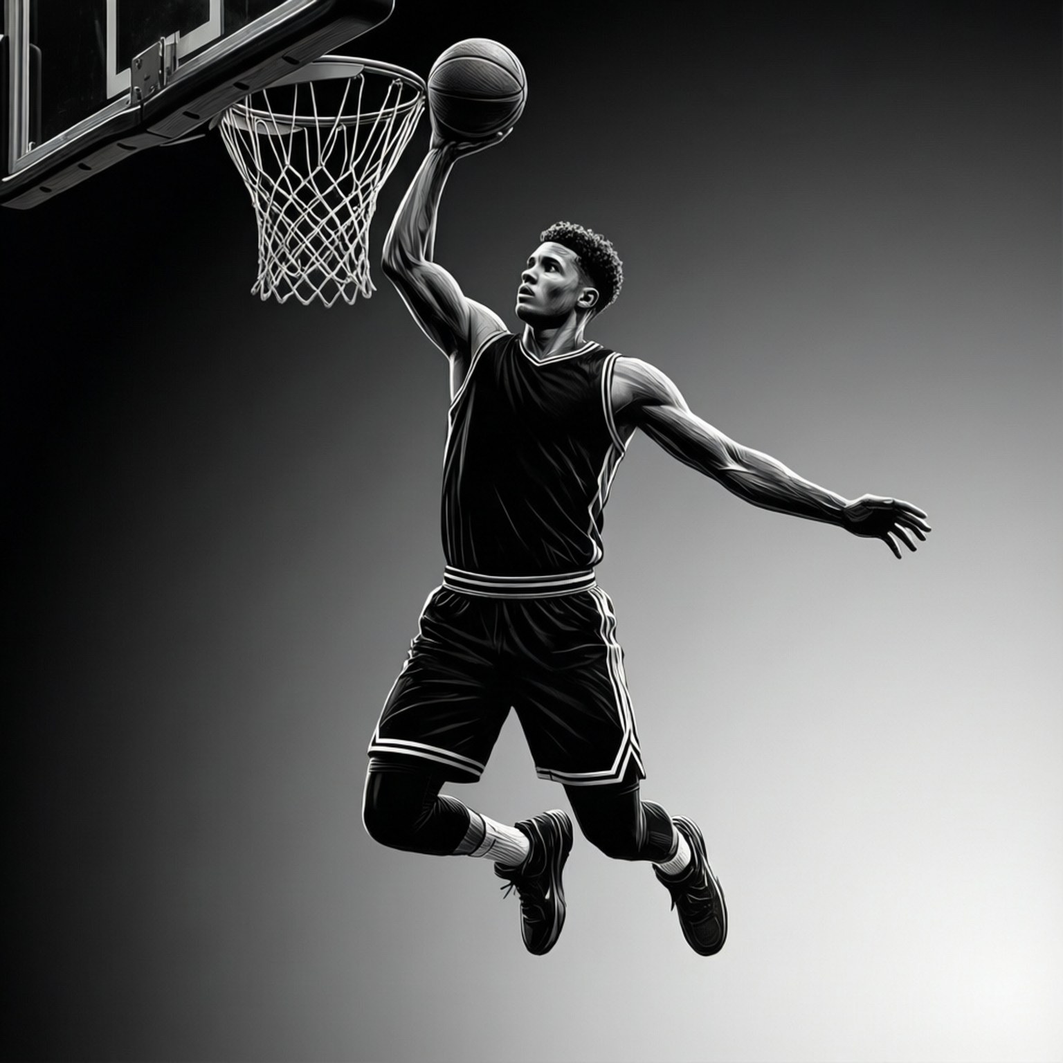 Payton Pritchard, silhouette, dunking, HD Desktop Wallpaper