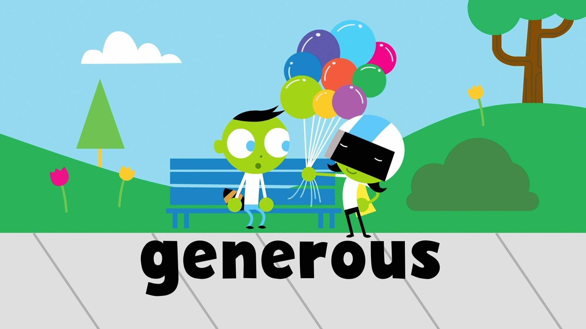 PBS Kids, cartoon characters, park, Full HD Desktop Wallpaper