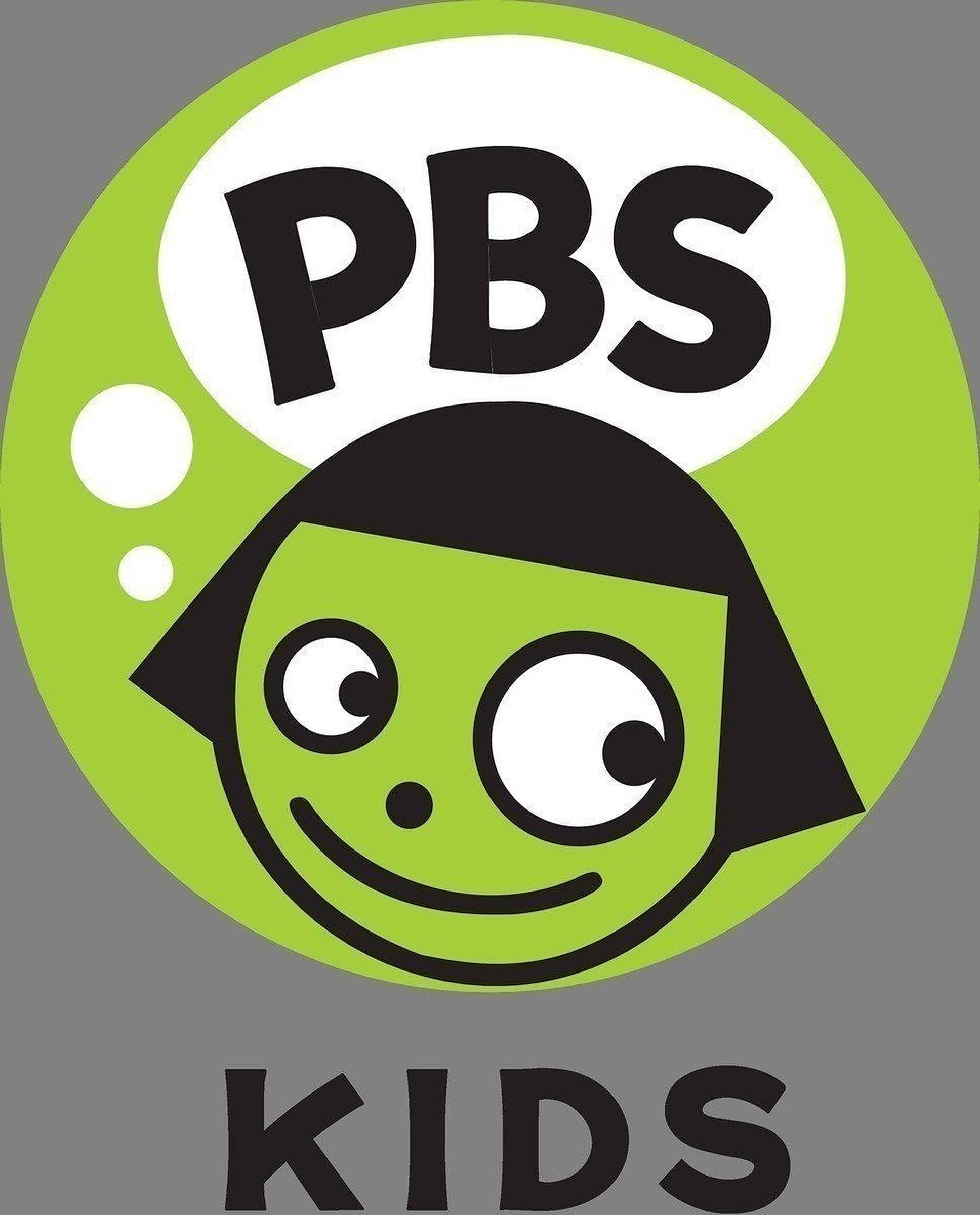 PBS Kids, girl logo, green cartoon child, Full HD Phone Wallpaper