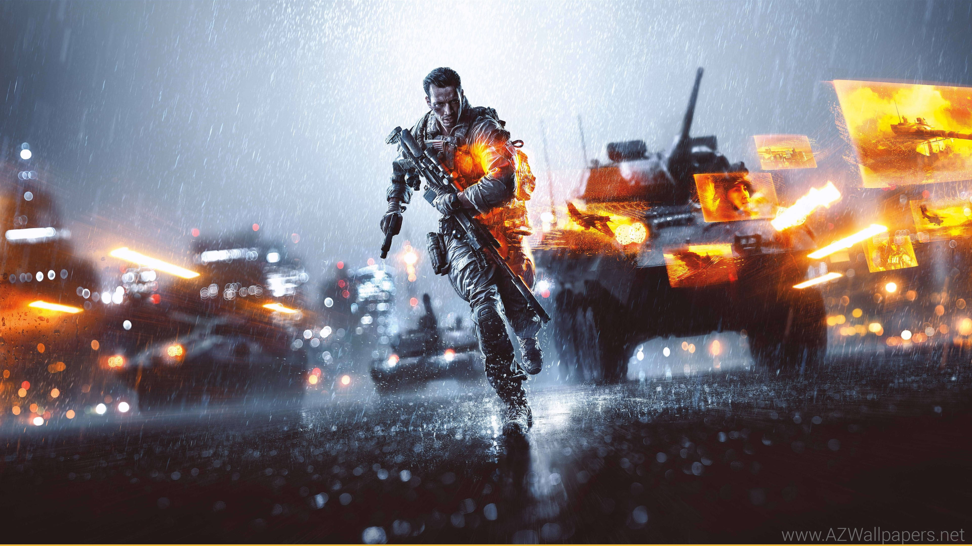 PC Gaming, army tanks, soldier, 4K Desktop Wallpaper