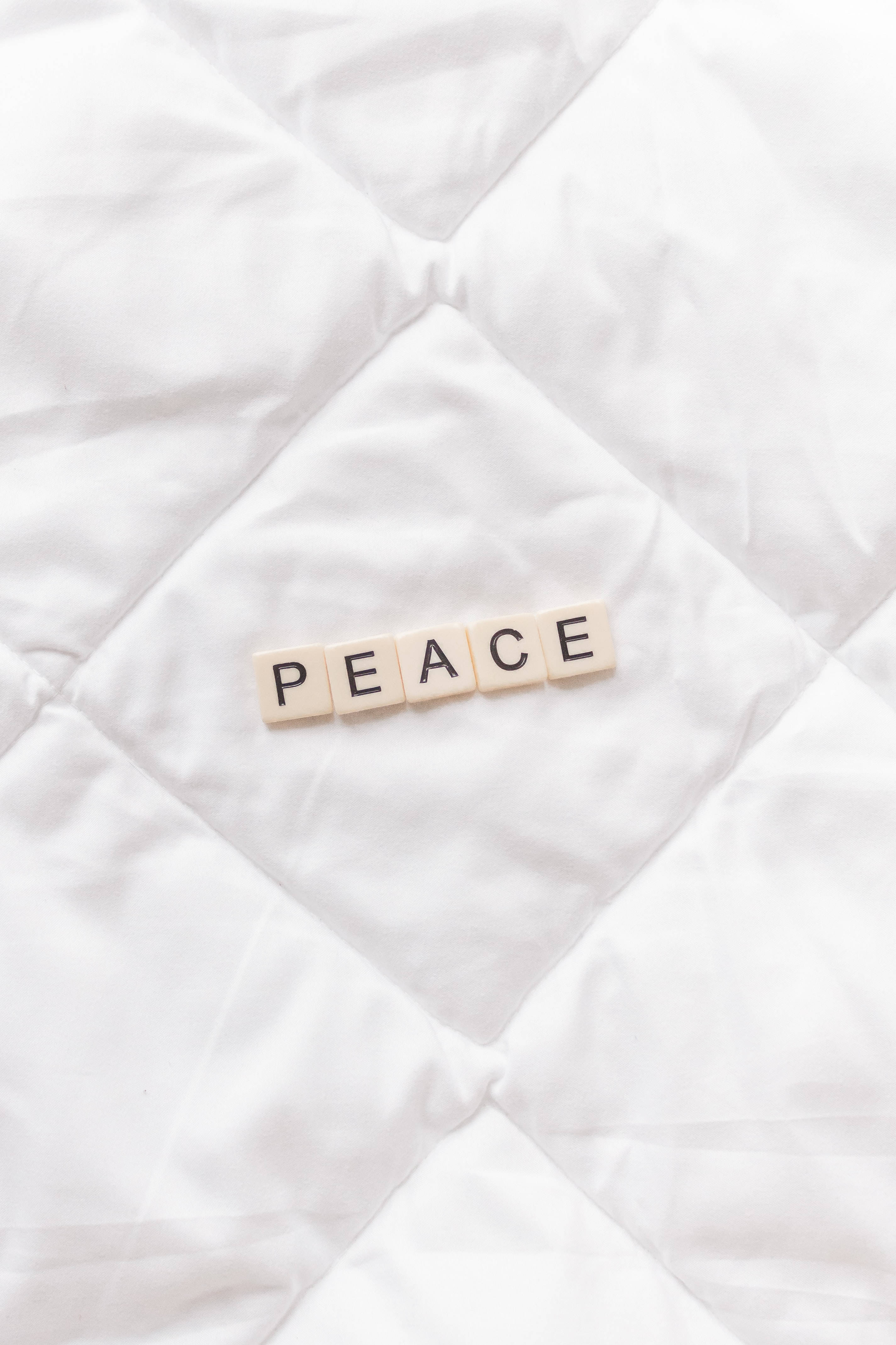 Scrabble Tiles, peace, wooden tiles, 4K Phone Wallpaper