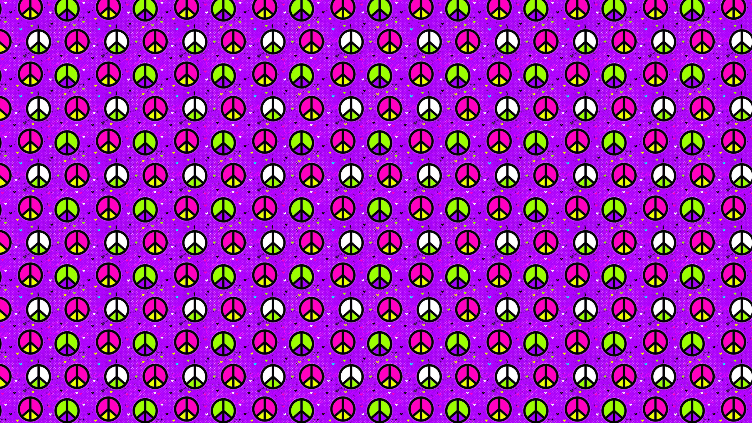 purple, pink, green, 2K Desktop Wallpaper